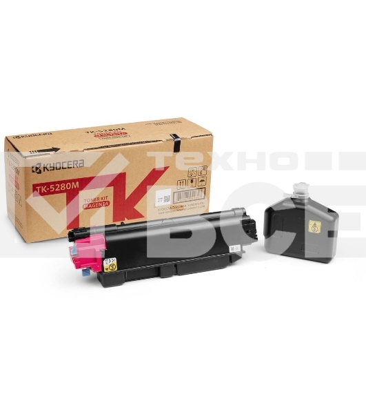 Картридж лазерный Kyocera TK-5280M (1T02TWBNL0) пурпурный для M6235cidn/M6635cidn/P6235cdn 11000 стр
