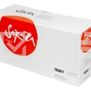 Картридж Sakura TK560Y для Kyocera Mita FS-C5300DN/ FS-C5350DN, ECOSYS 6030cdn, желтый, 10 000 к.