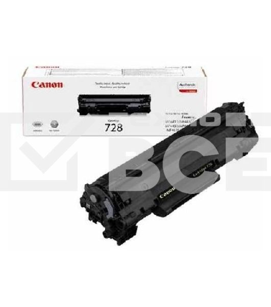 Картридж лазерный Canon 728 черный (2100 стр.) для CANON MF4410/4430/4450/4550/4570/4580