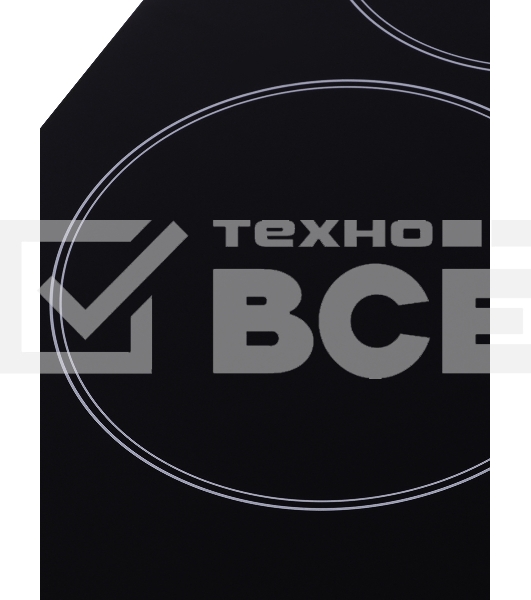 Варочная поверхность Hyundai HHE 6450 BG черный