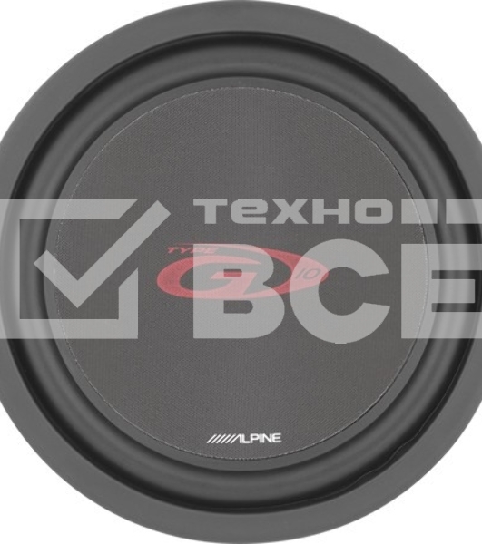 Сабвуфер автомобильный Alpine SWG-1044 150Вт пассивный (25 см/10