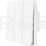 Умный выключатель (три клавиши) Yeelight Smart Switch Light YLKG14YL, фото3