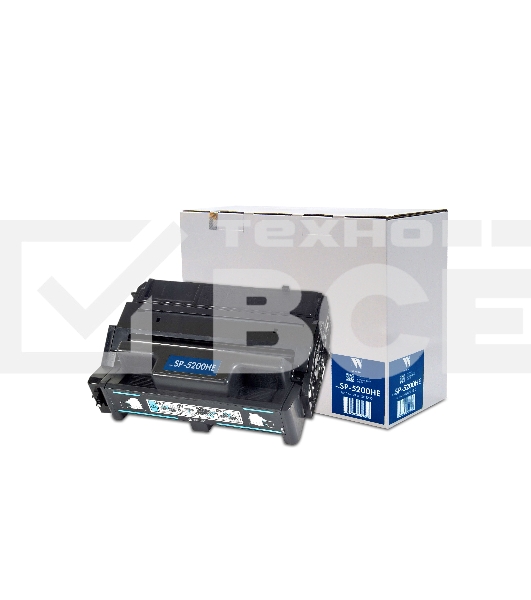 Картридж NVP совместимый NV-SP-5200HE для Ricoh Aficio SP 5200 (406685) (25000k) 