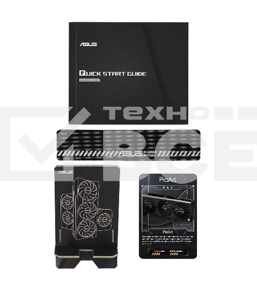 Видеокарта Asus PROART-RTX4060-O8G PCI-E 4.0 RTX4060 8192Mb 128 GDDR6 2550/17000 HDMIx1 DPx3 HDCP Ret