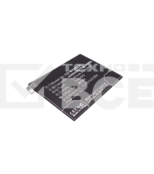 Аккумулятор CameronSinoCS-MX681SL BT61 для Meizu M3 Note (М - версия M681H) 3.9V / 4000mAh / 15.60Wh