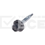 Саморез кровельный 4,8х29мм, окрашенный RAL 7024, короб (250 шт/уп) KRANZ, фото2