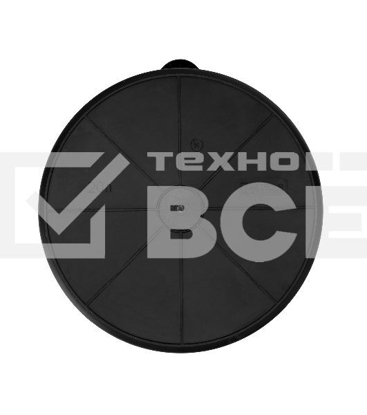 Ведро строительное пластмассовое Сибртех 20л, высокопрочное с носиком