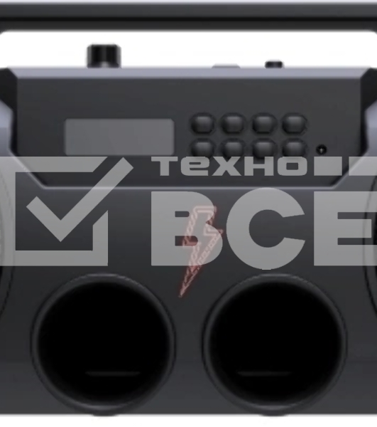 Портативная колонка Ural Молния 280  28W  2.0 BT  10м  2000mAh  черный
