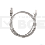 Патч-корд U/UTP REXANT категория 6, RJ45-RJ45, неэкранированный, 26AWG, LSZH, серый, 1 м, фото2