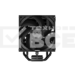 Кулер для процессора PCCooler RT400 Digital BK (230W, 4-pin PWM, LED temp., 152mm, Al/Cu, 4x6mm, 1x120mm, 73.32CFM, 34.9dBA, 2200RPM, S: 1851/1700/1200/115X, AM5/AM4, black), фото7