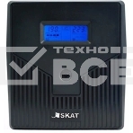 Источник бесперебойного питания SKAT-UPS 1000/600 220В 600Вт 2 АКБ 7А.ч внутр. меандр. стабилизация напряжения Бастион 456, фото4