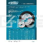Круг отрезной по металлу Gross 300 x 3,2 x 32 мм, WA24TBF, фото 1