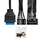 Компьютерный корпус Minitower ExeGate i3 SEA LE-NPX500 (mATX, БП 500NPX, 1хUSB+1хUSB 3.0, HD аудио, черный, передняя и боковая панели - закаленное стекло), фото7