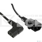 Кабель питания ExeGate Power EC-1,8P (C13 угловой->C14, VDE-250V-3*1.0мм2, медь, черный, 16A, 1.8м), фото4