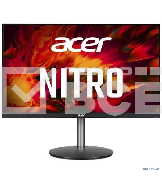 Монитор 24.1' Acer XV242Fbmiiprx TN+film 1920x1080, 540 Гц, 1 мс, 16:9, 400 кд/м², HDMI 2.0, DP 1.4, 3.5 Jack, динамики (2x2 Вт), HDR10, FreeSync Premium, G-Sync, черный