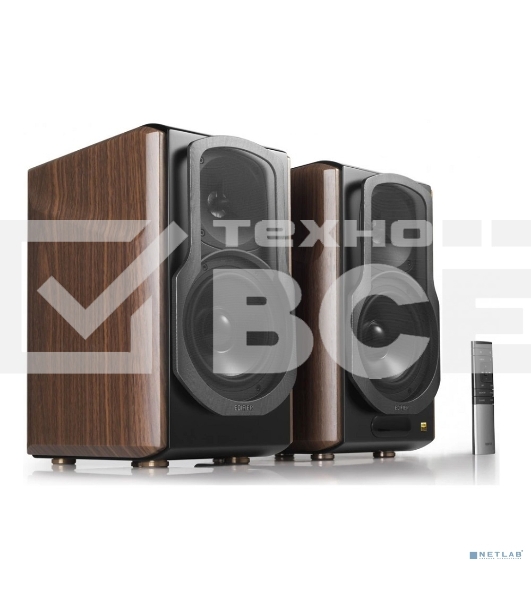 Колонки Edifier S2000MKIII Brown (2.0,Bluetooth 5.0,ДУ,2x 15 Вт (ВЧ), 2x 50 Вт (СЧ/НЧ)