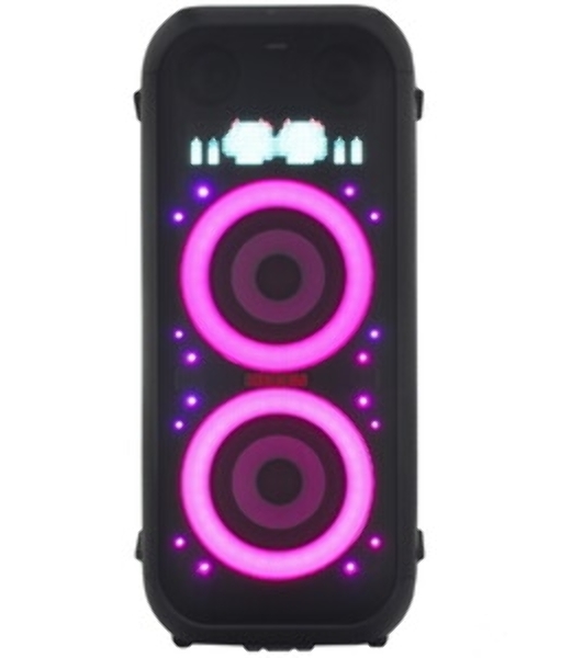 Минисистема LG XBOOM XL9T черный/красный 1000Вт USB BT