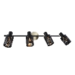Светильник Ambrella light TR8670/4 BK/SB чёрный/бронза E14/4 max 60W 760*100*190, фото7
