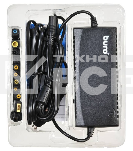 Блок питания Buro BUM-1200C120 ручной 120W 15V-24V 8-connectors 6A 1xUSB 1A от прикуривателя