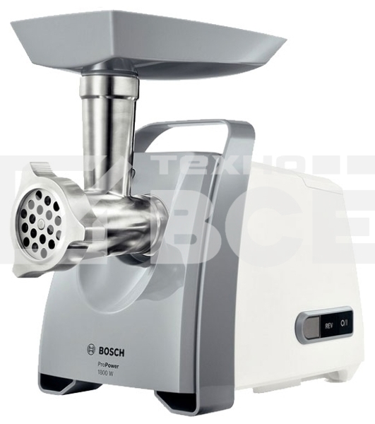 Мясорубка Bosch ProPower MFW66020 1800Вт белый/серый