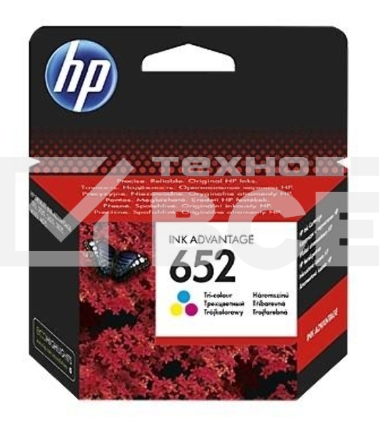 Картридж струйный HP 652 F6V24AE многоцветный, 200стр., для HP DJ IA 1115/2135/3635/4535/3835/4675