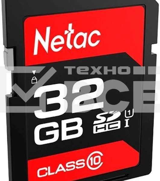 Флеш карта SDHC 32GB Netac Class 10 UHS-I U1 P600 [NT02P600STN-032G-R]
