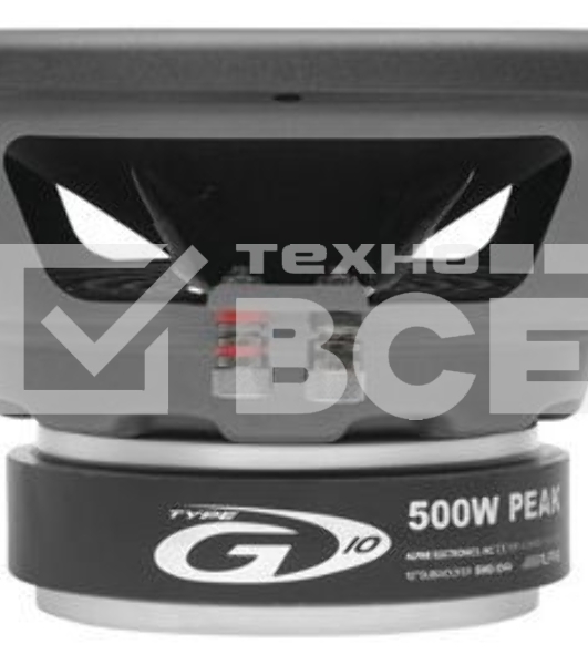 Сабвуфер автомобильный Alpine SWG-1044 150Вт пассивный (25 см/10