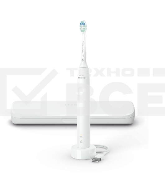 Электрическая зубная щетка Philips HX3673/13 белый
