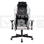 Кресло игровое Knight Neon черный/серебряный соты эко.кожа с подголов. крестовина металл, фото22