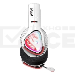 Наушники с микрофоном A4Tech Bloody MR720 белый/красный мониторные BT/Radio оголовье (MR720 NARAKA), фото5