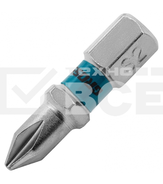 Набор бит GROSS РН1x25, сталь S2, 2шт  11349