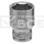 Набор торцевых головок Gross, трещотка 120 зубьев, 12 предметов, 1/4