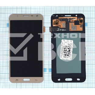 Дисплей для Samsung Galaxy J7 SM-J700H (OLED) золотистый