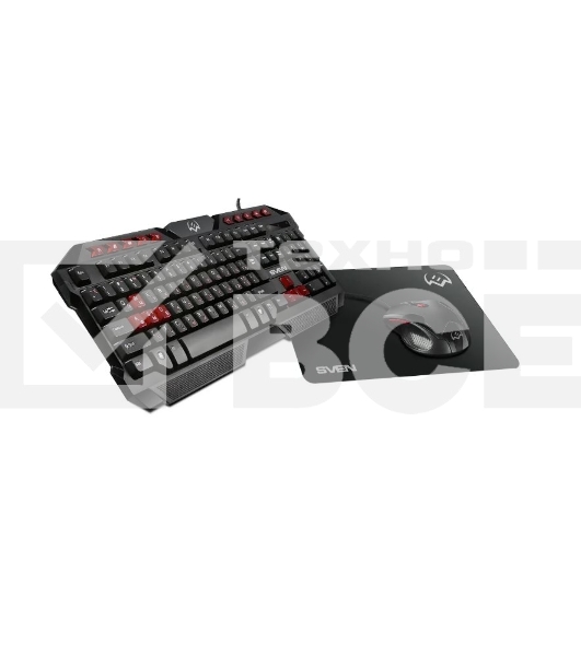 Набор SVEN GS-9200 игровые клавиатура, мышь и коврик