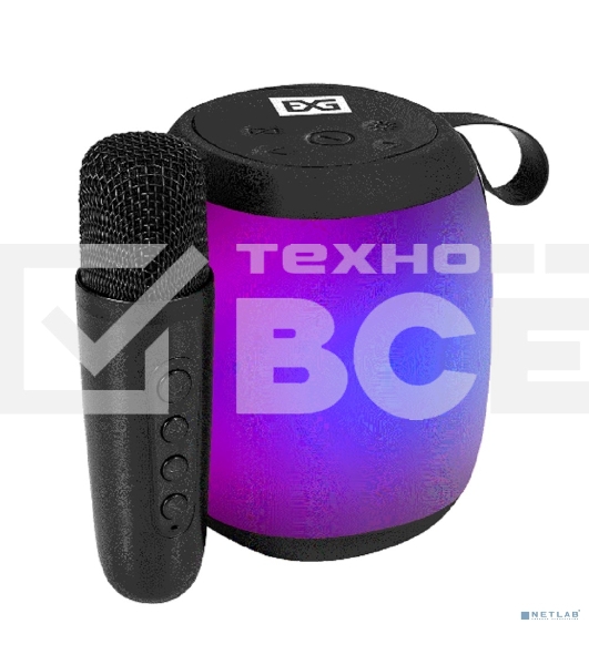 Караоке-система ExeGate Bro 310  Bluetooth черный