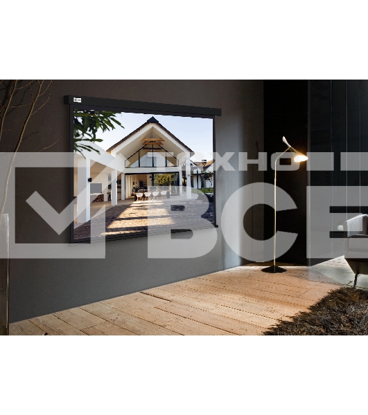 Экран Cactus 128x170.7см Wallscreen CS-PSW-128X170-BK 4:3 настенно-потолочный рулонный черный