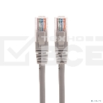 Патч-корд U/UTP REXANT категория 6, RJ45-RJ45, неэкранированный, 26AWG, LSZH, серый, 1 м, фото3