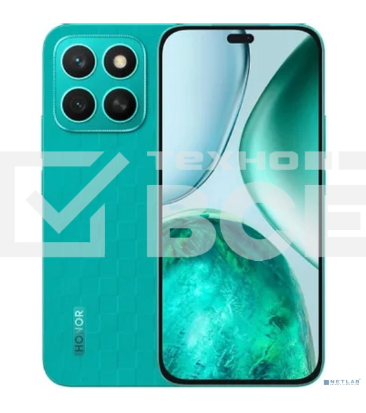 Смартфон Honor X8C 6/128Gb, зеленый