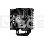 Кулер для процессора PCCooler RT400 Digital BK (230W, 4-pin PWM, LED temp., 152mm, Al/Cu, 4x6mm, 1x120mm, 73.32CFM, 34.9dBA, 2200RPM, S: 1851/1700/1200/115X, AM5/AM4, black), фото6