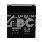 Аккумуляторная батарея Бастион RAPAN SB 12045 АКБ свинцово-кислотная тип AGM 12V 4,5А·ч I зар.1,35А, ножевые клеммы (9162), фото3