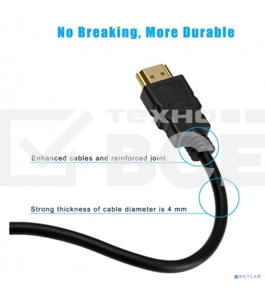 Адаптер KS-is KS-315B HDMI M в VGA F, черный