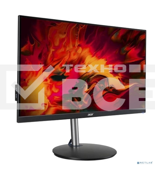 Монитор 24.1' Acer XV242Fbmiiprx TN+film 1920x1080, 540 Гц, 1 мс, 16:9, 400 кд/м², HDMI 2.0, DP 1.4, 3.5 Jack, динамики (2x2 Вт), HDR10, FreeSync Premium, G-Sync, черный