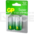 Алкалиновые батарейки GP Super Alkaline G-Tech 14А типоразмера C - 2 шт. на блистере (2 шт.), фото12