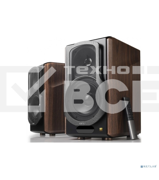Колонки Edifier S2000MKIII Brown (2.0,Bluetooth 5.0,ДУ,2x 15 Вт (ВЧ), 2x 50 Вт (СЧ/НЧ)
