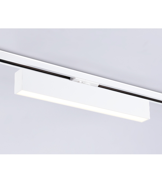 Трековый однофазный светильник Ambrella light GL6769 WH белый LED 24W 3000K 600*22*48