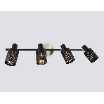Светильник Ambrella light TR8670/4 BK/SB чёрный/бронза E14/4 max 60W 760*100*190, фото6