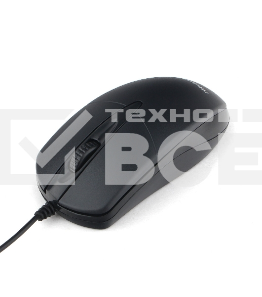 Мышь Гарнизон GM-220, USB, чип- Х, черный,1000 DPI, 2кн.+колесо-кнопка