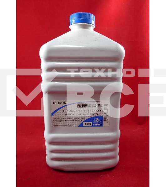 Тонер HP Universal High Speed (LJ P3015/4015/4515/M402/M426/M4555/M5025/M5035/M521/M525/M601/M604/M605/M606/M630/M712) (фл. 1кг) B&W Standart фас. Россия