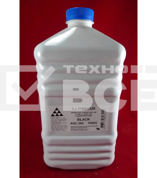 Тонер HP LJ 1160/1320 (кан., 1кг.) (AQC-США фас России)