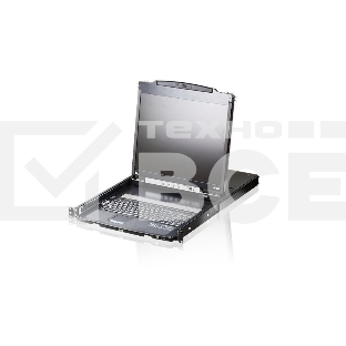 Квм консоль ATEN DUAL RAIL LCD PS/2-USB CONSOLE 19INCH (CL5800NR).